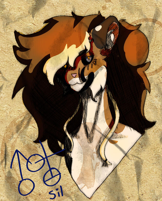 Silvergaze Monster-form Bust