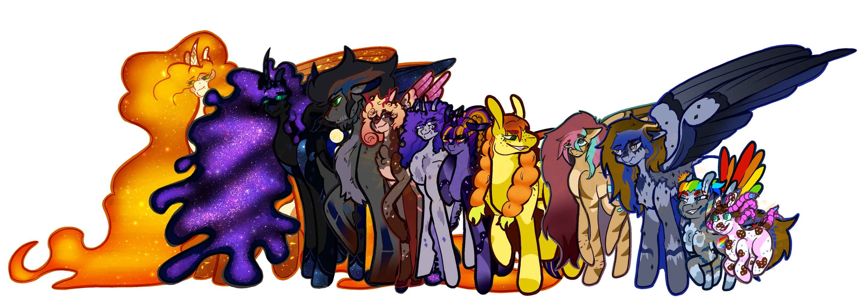 MLP AU Full Lineup